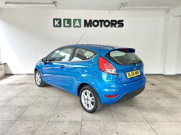 FORD FIESTA 1.3 Zetec Blue Manual Petrol 2016