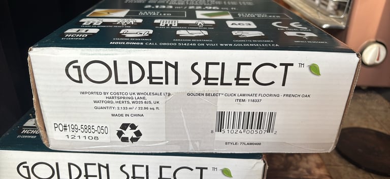 Golden Select Click Laminate Flooring 