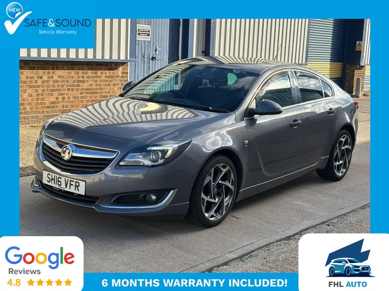 2016 Vauxhall Insignia 1.6 CDTi SRi Vx-line 5dr [Start Stop] HATCHBACK Diesel Manual