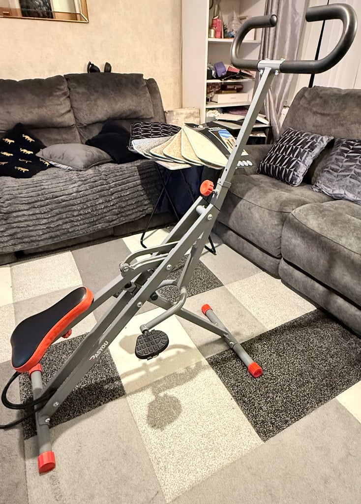 PASYOU Squat Machine,Adjustable Glutes & Leg Exercise Equipment for Home 