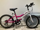 Professional Sparkle 18 Inch Wheel Kids Bike Pink and White