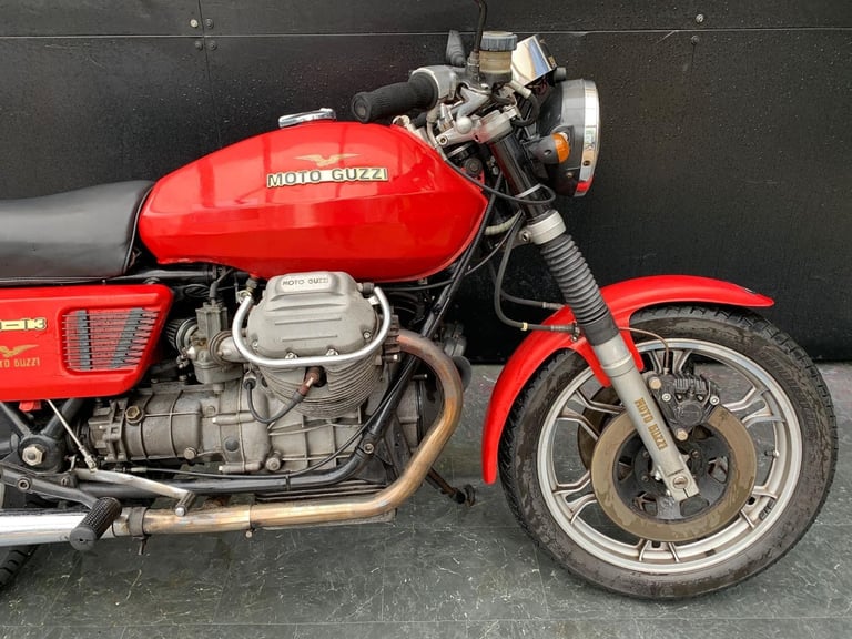 MOTO GUZZI RARE CLASSIC 850-T3 PROJECT BIKE HPI CLEAR