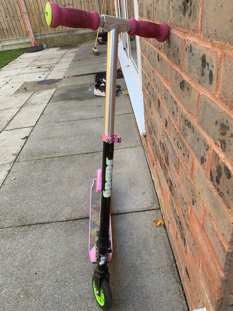 JD. Bug pink folding scooter
