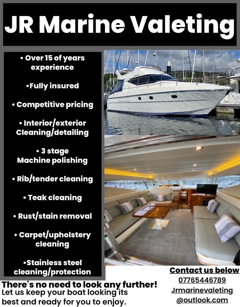 image for Jr marine boat valeting 