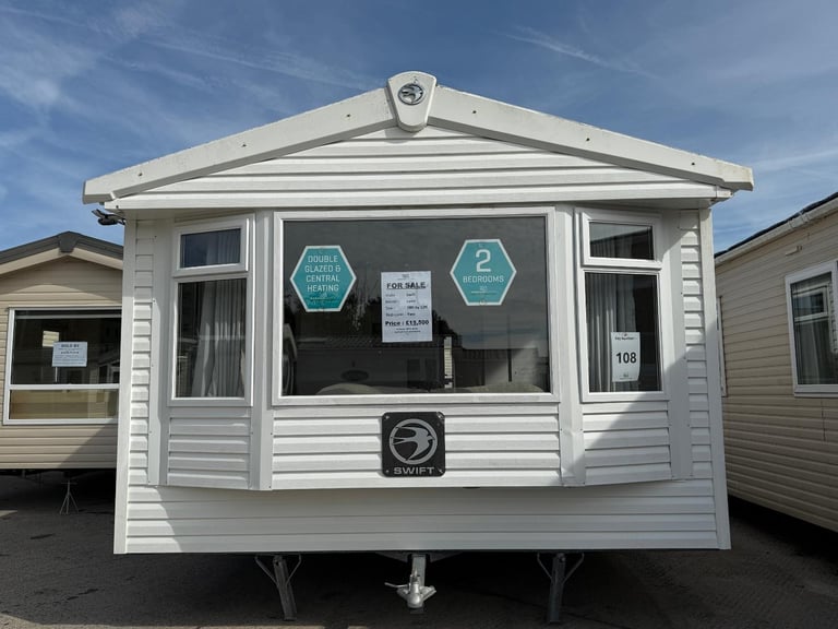 Modern 2 Bed Static Caravan 28x12 – CH, DG – Off Site – Suited to Self Build Use