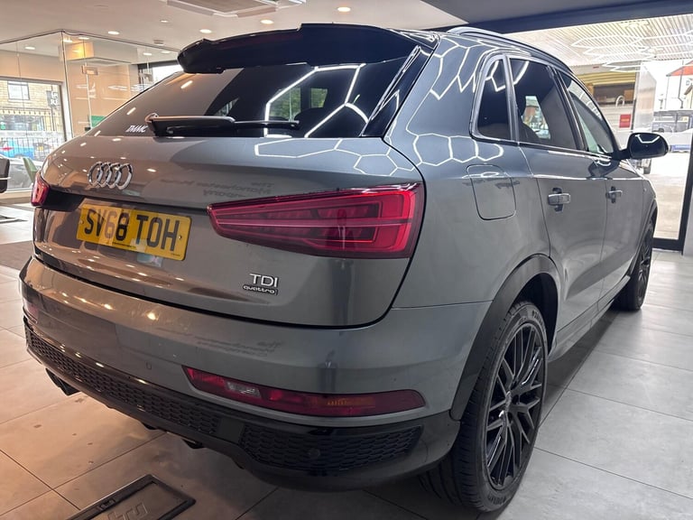 2018 Audi Q3 2.0 TDI Black Edition S Tronic quattro Euro 6 (s/s) 5dr ESTATE Diesel Automatic