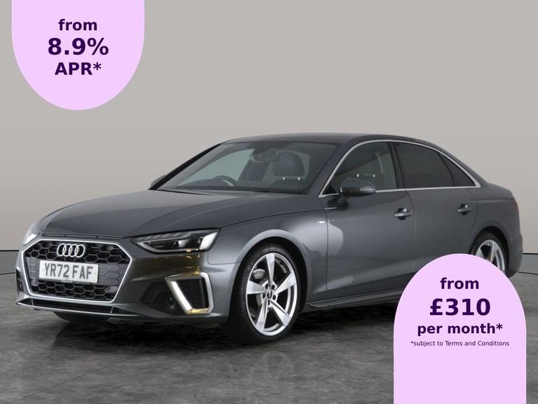 2022 Audi A4 35 TFSI S Line 4dr S Tronic SALOON PETROL Automatic
