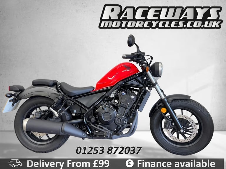 image for 2017 HONDA CMX500 REBEL RED 17 REG ONLY 1,356 MILES ONE OWNER USED MOTORCYCLE