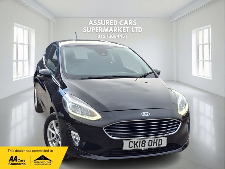 2018 18 FORD FIESTA 1.0T ECOBOOST ZETEC HATCHBACK 3DR PETROL MANUAL EURO 6 (S/S)
