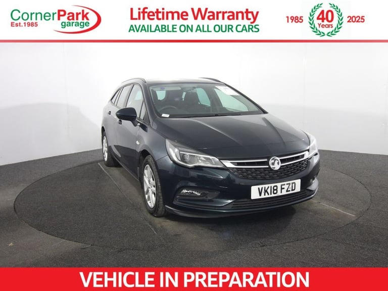 2018 Vauxhall Astra 1.6 CDTi 16V Design 5dr ESTATE DIESEL Manual