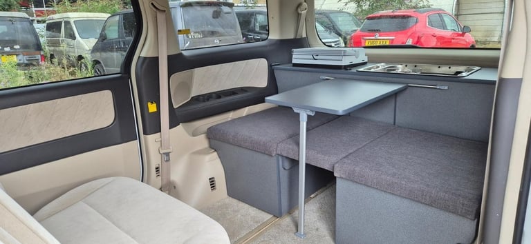 Toyota Alphard 4 Berth Campervan with Rear Conversion and Pop Top Roof
