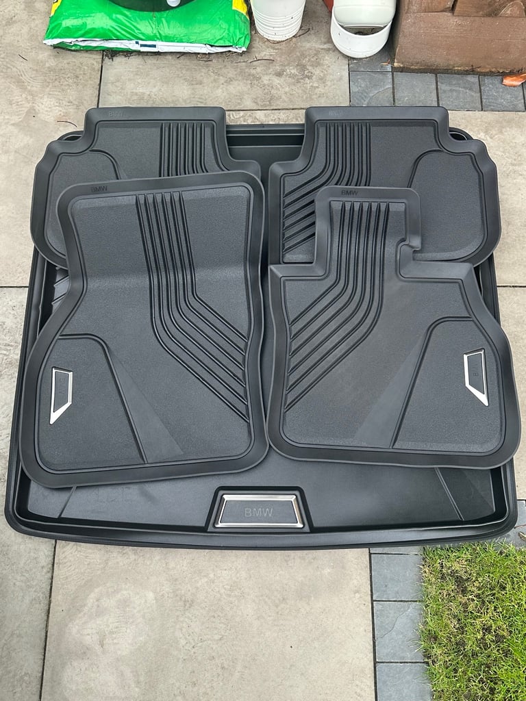 image for BMW Genuine Mat Protection Pack Floor Mats Luggage Boot Mat for 2 Series F44