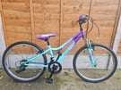 BIKE 24&quot; WHEELS 18-SPEED WITH SUSPENSION - Age Range 9-13 Years £68