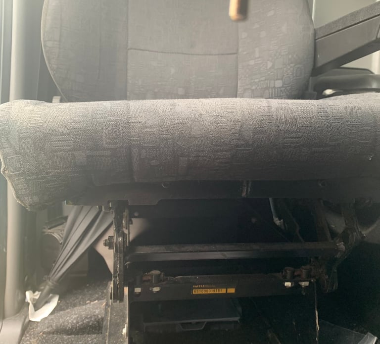 Tx4 London taxi drivers seat  