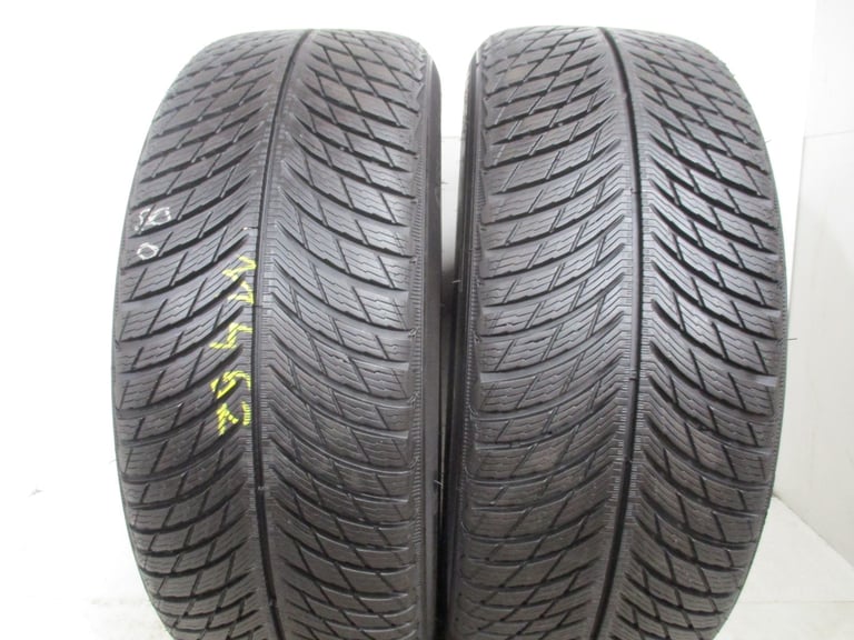 image for M462 2X 215/50/18 92V MICHELIN PILOT ALPIN 5 M+S 2X 8MM TREAD DOT 3322 3322 NO PUNCTURE REPAIRS