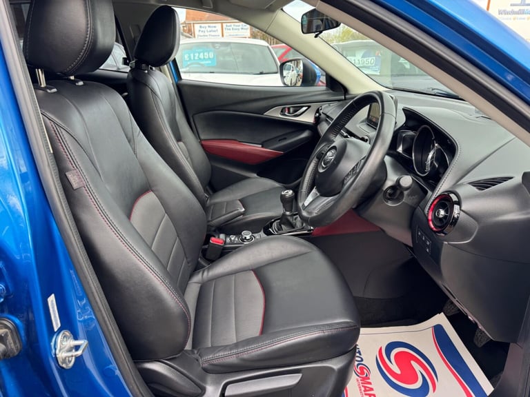 2017 Mazda CX-3 2.0 SKYACTIV-G Sport Nav Euro 6 (s/s) 5dr HATCHBACK Petrol Manual