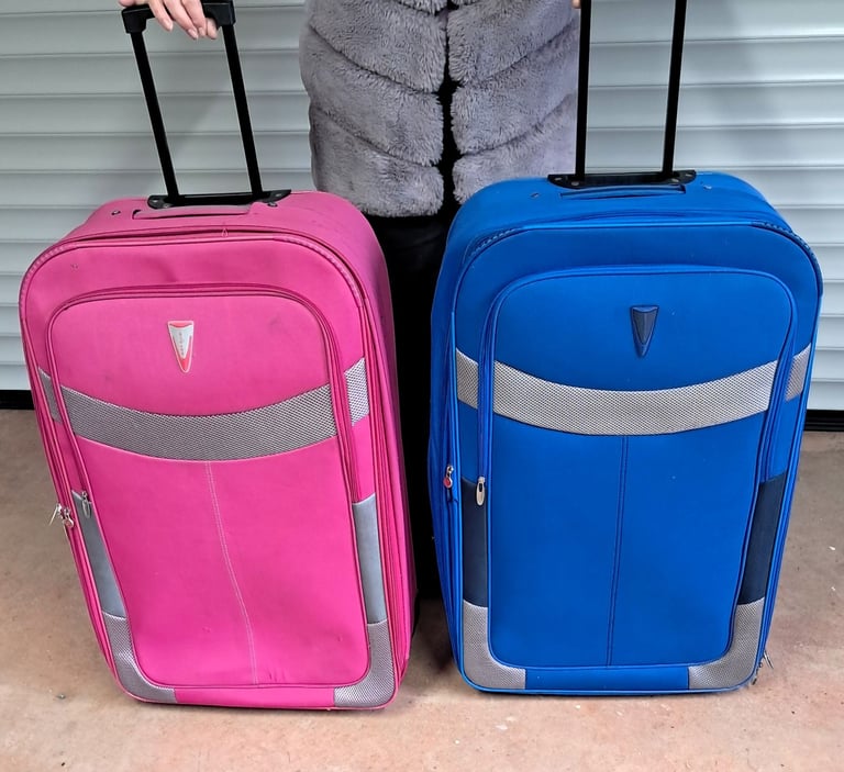 2 Large suitcases
