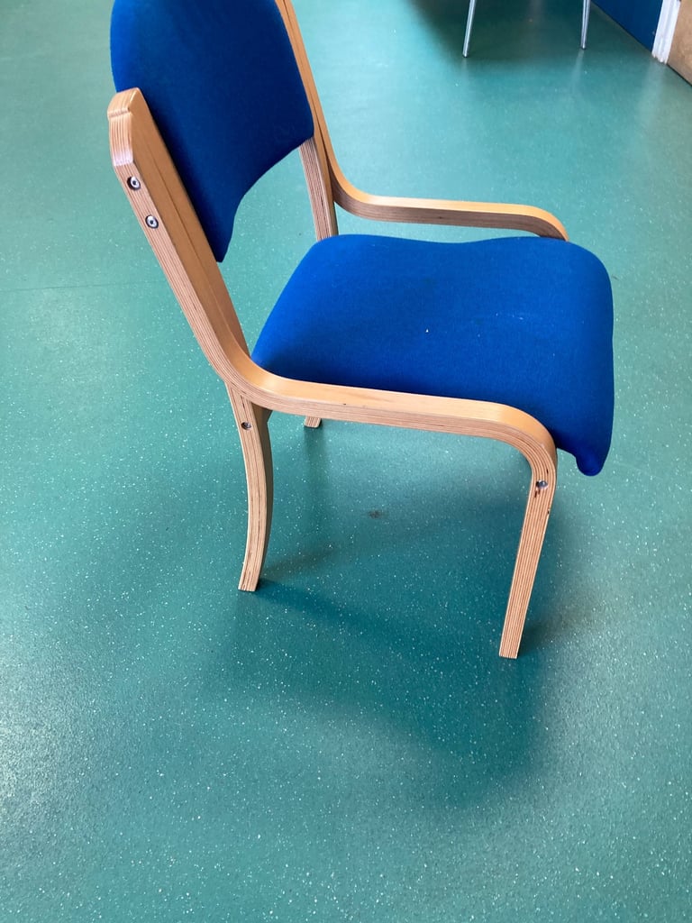 Wood framed chair