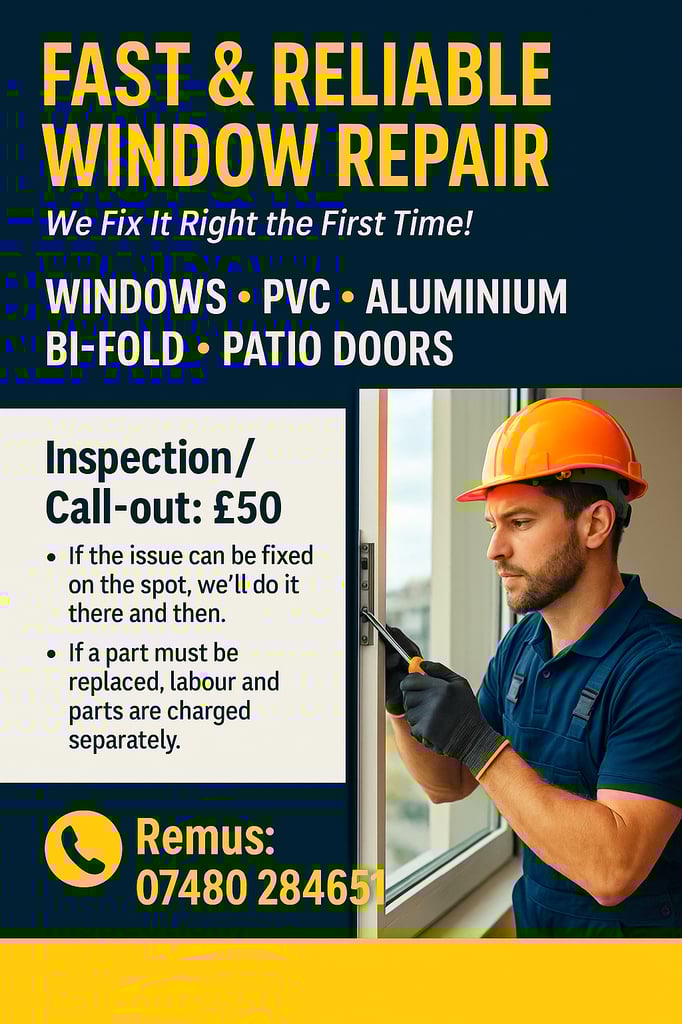 image for Premium Window & Door Repair • Fast • Reliable • Professional