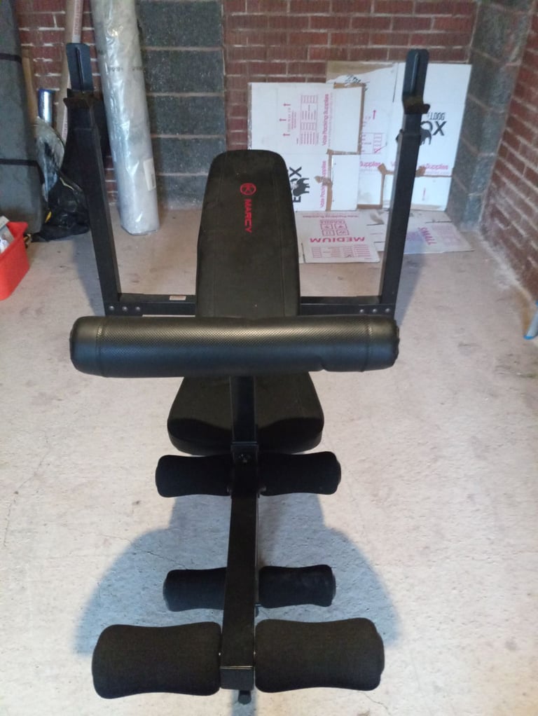 image for Marcy Adjustable Weights Bench, Weights, & Barbells