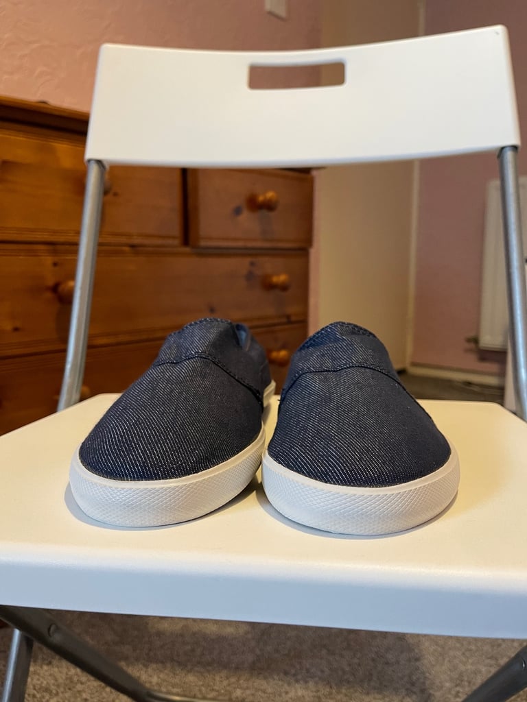 Lacoste Clemente Leisure Smart Denim Mens Summer Sneakers in Blue Denim Size 10 UK 