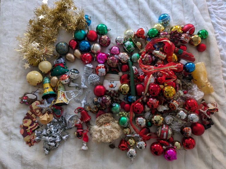 Vintage christmas decorations for Sale in England | Gumtree