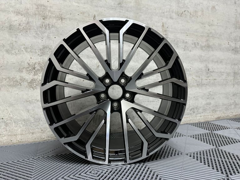 20 22" Inch Audi SQ8 2024 style wheels A4 A5 A6 A7 A8 Q3 Q5 Q7 Q8 RS / S Models 5X112 66.6