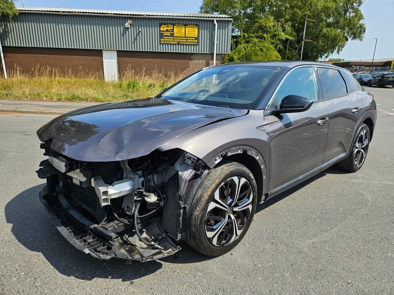 2023 73  CITROEN C5 X 1.2 PureTech 130 Shine 5dr EAT8 Auto Grey Damaged Salvage