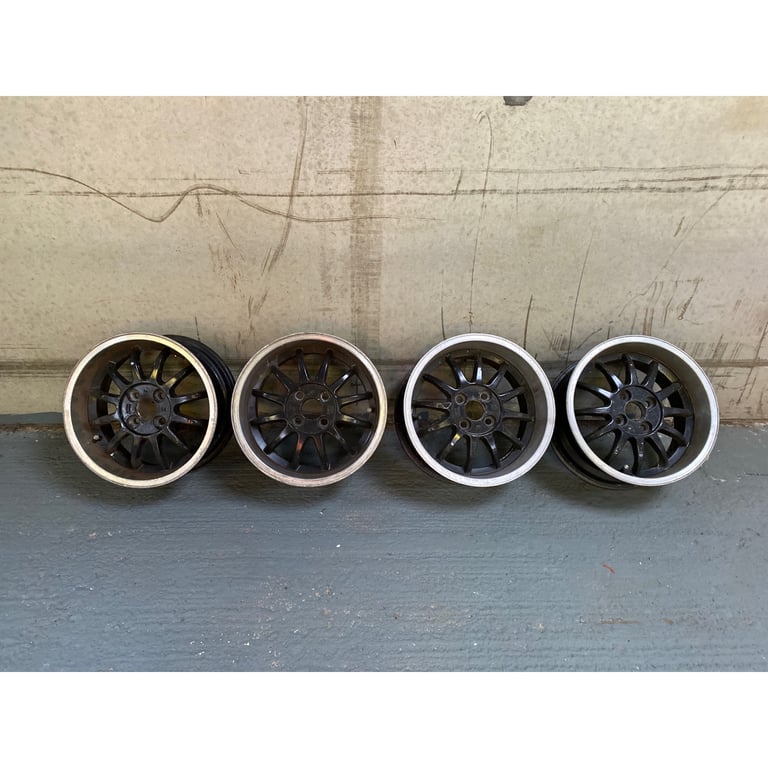 4x100 RH Classic 15” Mk2 Mk1 VW Golf 7j deep dish Alloys Wheels in