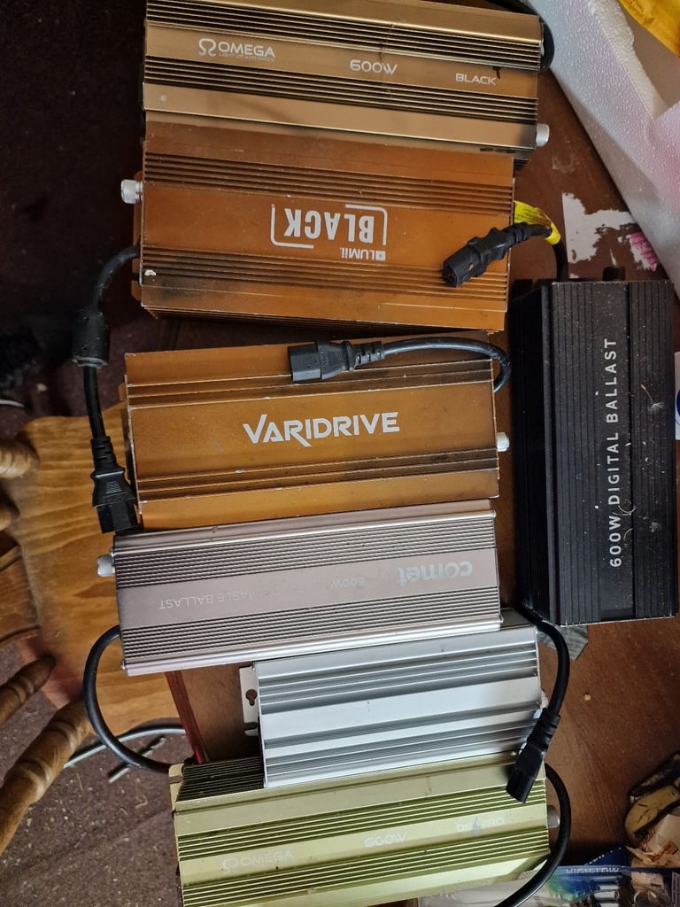 Hydroponic grow equipment joblot isomax extractor ballasts lights lamps carbon filter acoustic fans