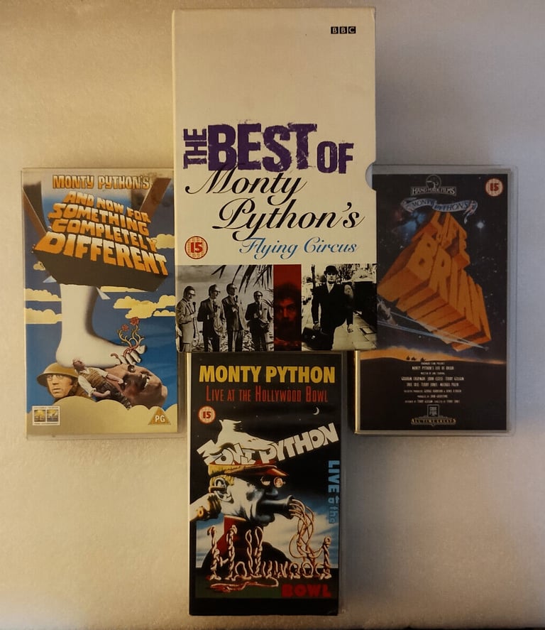 Monty Python's Flying Circus - VHS collection - please read for listing