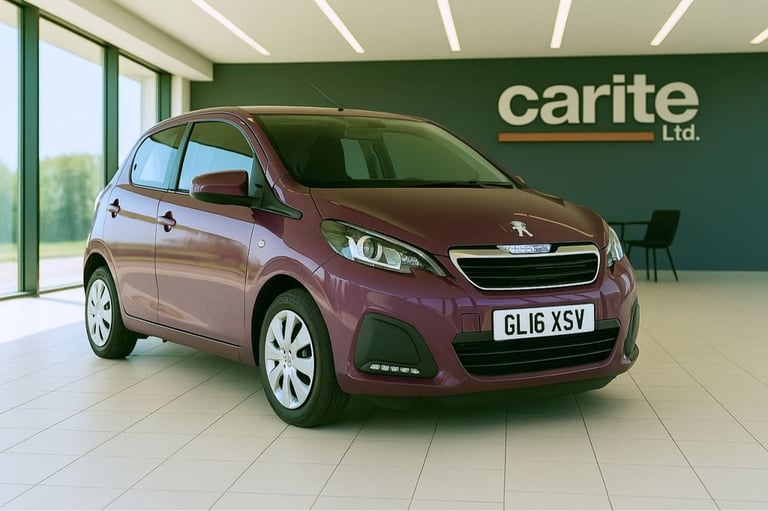 2016 Peugeot 108 1.0 Active 5dr HATCHBACK PETROL Manual