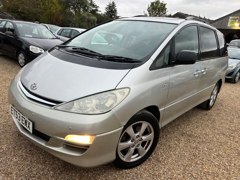 2004 Toyota Previa 2.4 VVTi T Spirit 7 seats 5dr Auto MPV PETROL Automatic