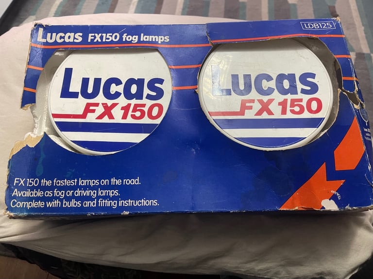 image for 1990’s Lucas FX150 Fog/Driving Lamps