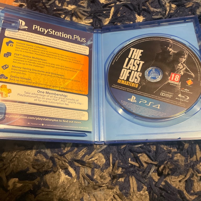 PS4 1TB model with controllers and The last of us bundle