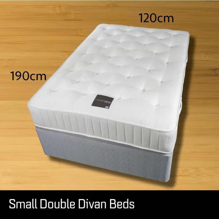 image for  Limited Stock – Double Divan Bed, Optional Mattress & Drawers, Premium Offer 