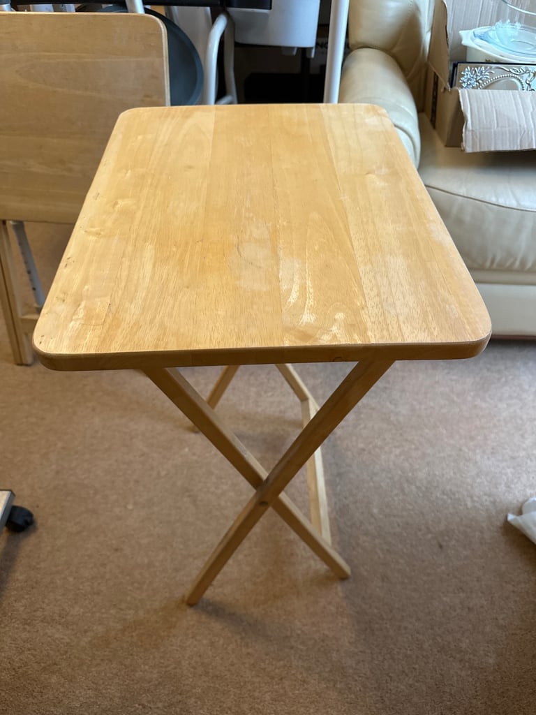 Pair of folding tables