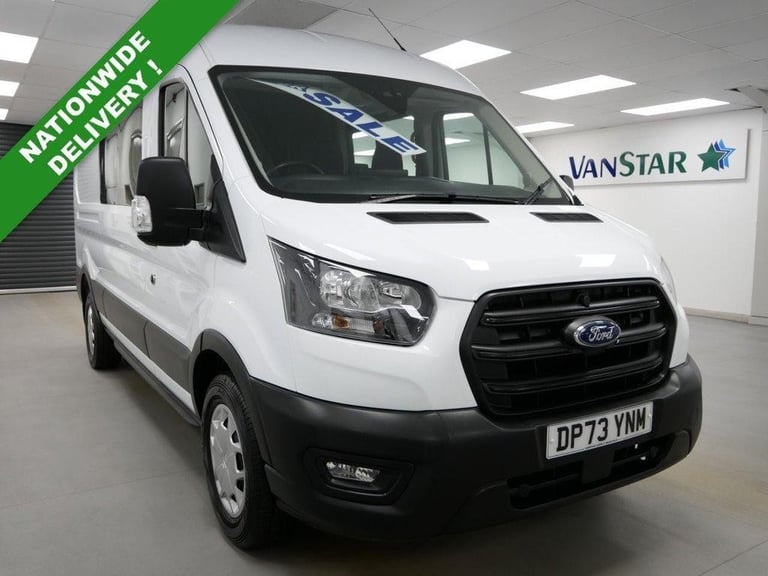 2024 FORD TRANSIT 350 2.0 EBL 130 BHP L3 TREND CREWCAB 6 SEATER ( 2024 YEAR )
