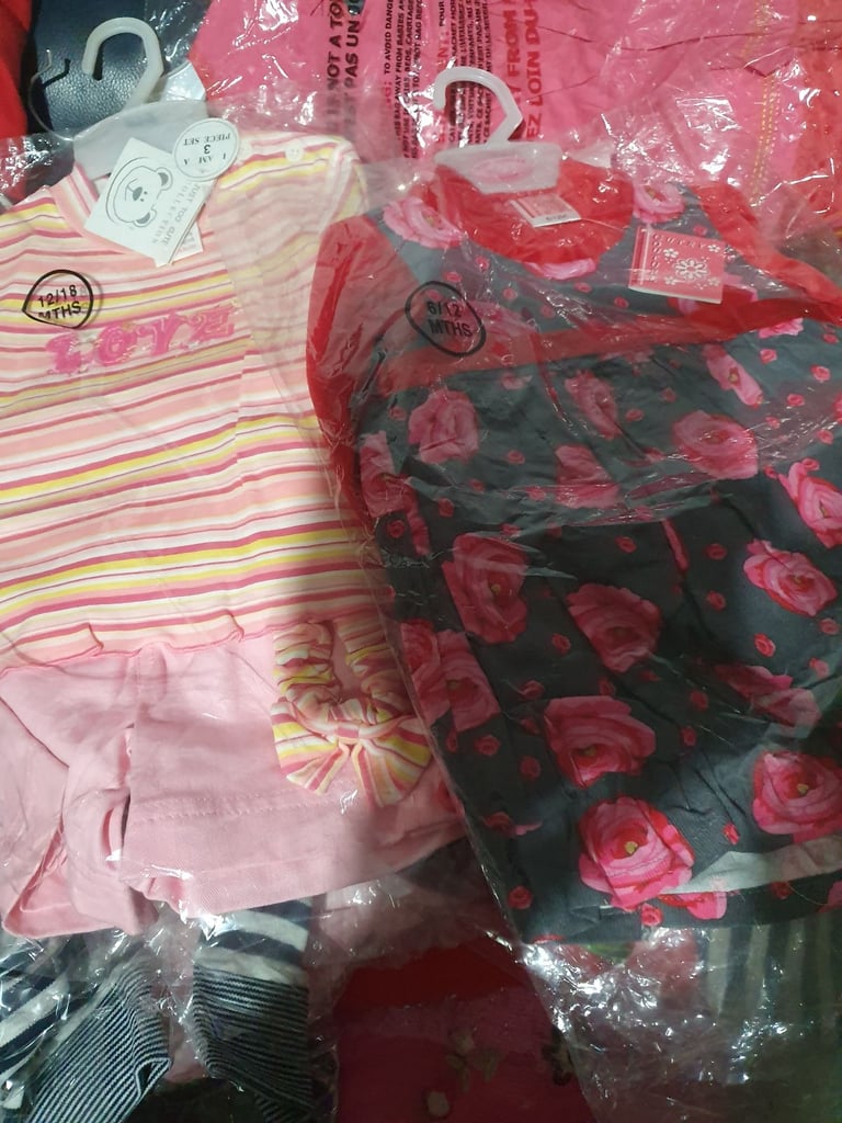Joblot of kids clothing starts from baby sizes but cant pick baby sizes in listing 