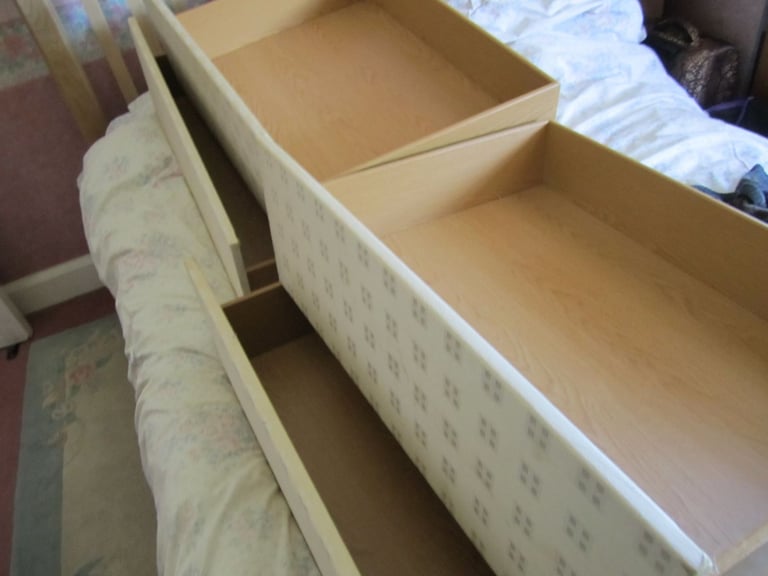 Double Divan Bed Drawers