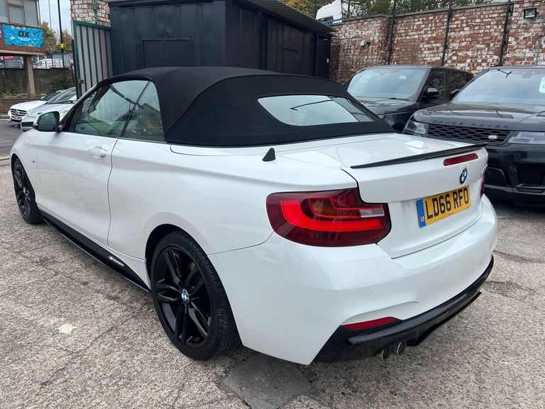 2016 BMW 2 Series 2.0 220d M Sport Auto Euro 6 (s/s) 2dr CONVERTIBLE Diesel Automatic