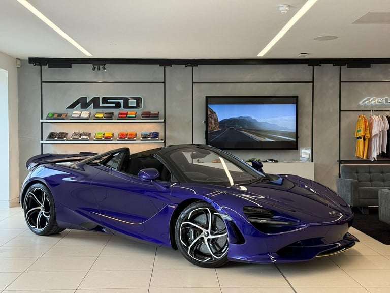 image for 2025 McLaren 750S 4.0T V8 Spider 2dr Petrol SSG Euro 6 (s/s) (750 ps) CONVERTIBLE Petrol Automatic