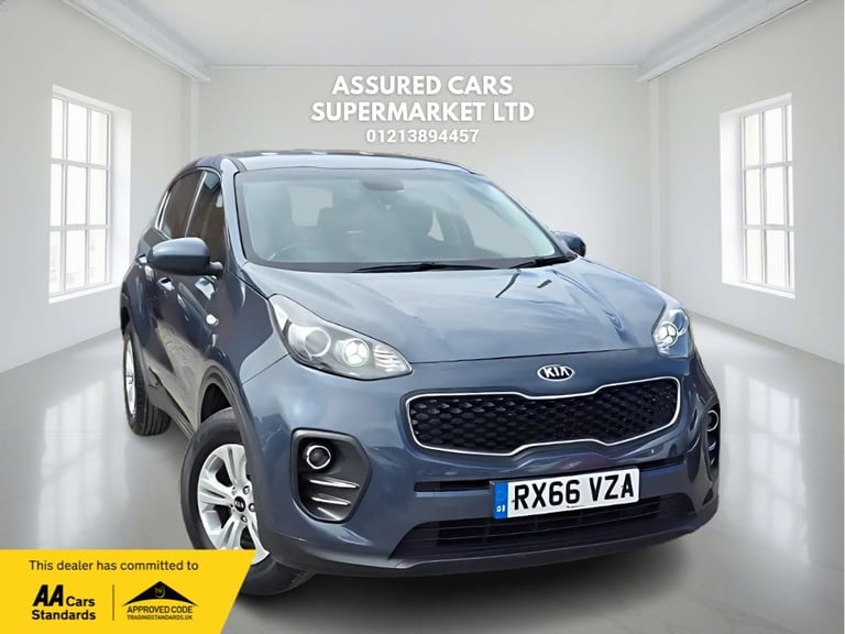 2016 66 KIA SPORTAGE 1.6 GDI 1 SUV 5DR PETROL MANUAL EURO 6 (130 BHP)