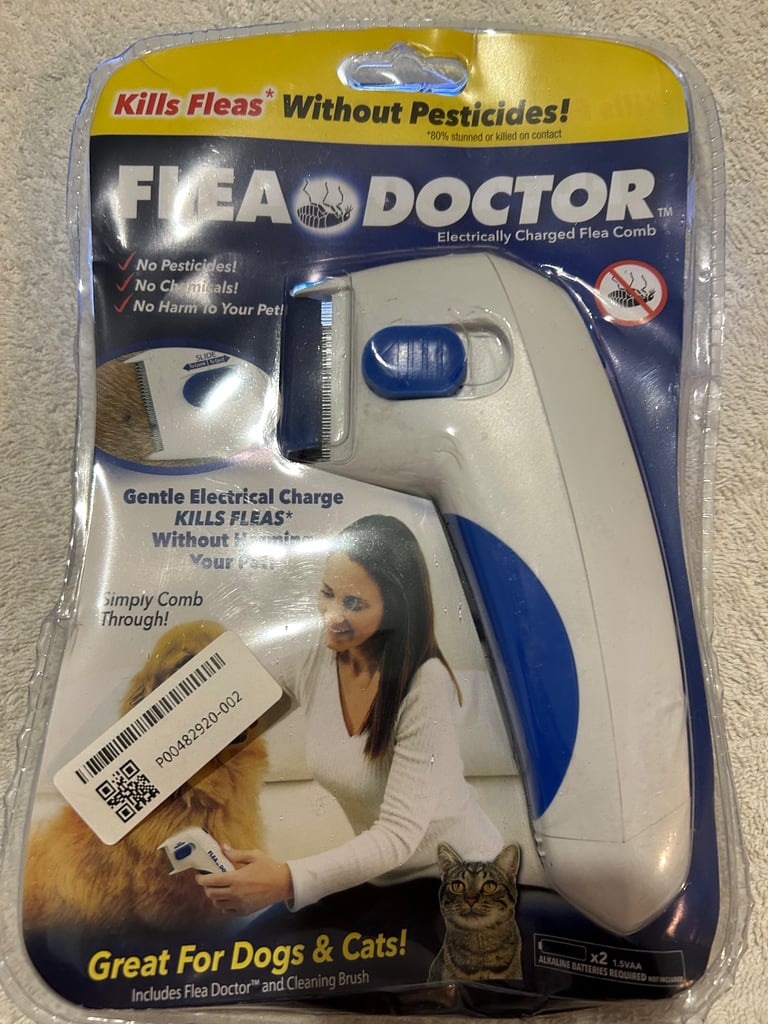 Flea treatment machine 