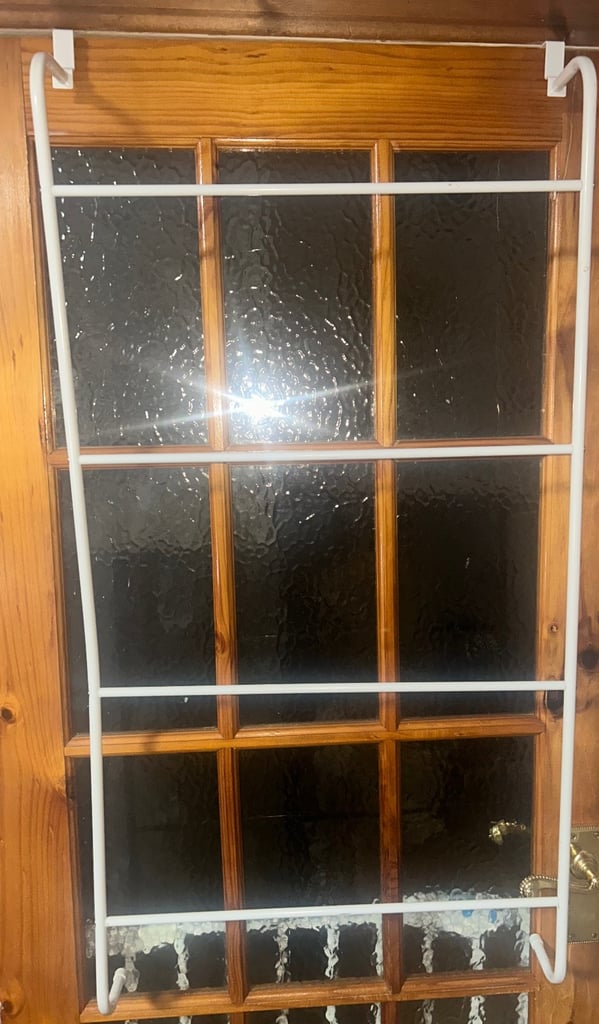 Over the door towel holder 