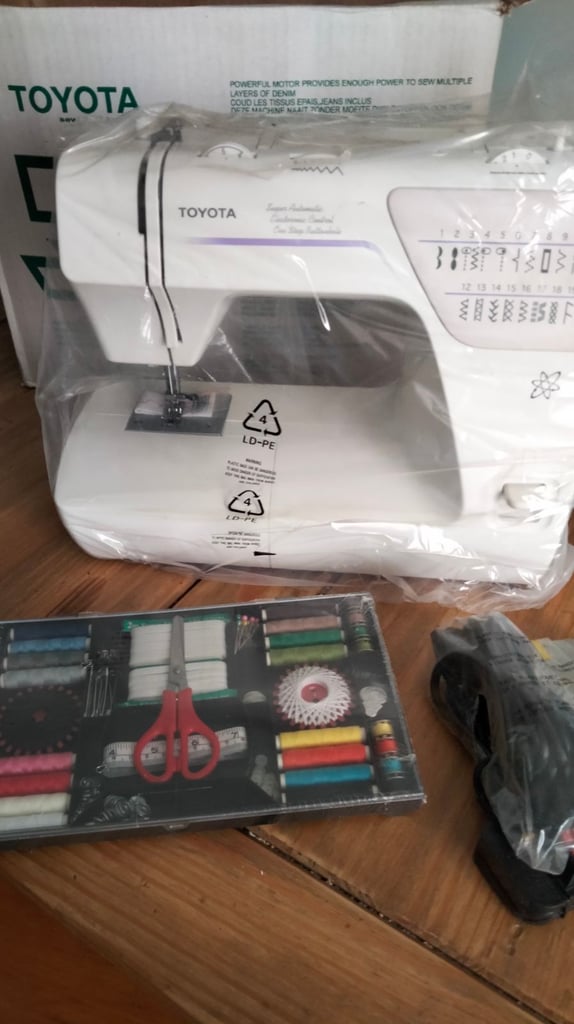 Unused sewing machine 