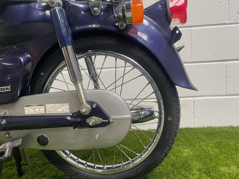 2007 JDM Honda C50 DX CDi in purply-blue