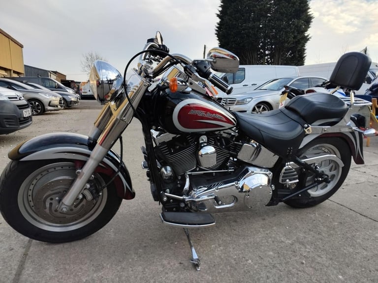 2006 06 HARLEY-DAVIDSON FAT BOY FLSTFI FATBOY FUEL INJECTED LOW MILES NEW MOT 