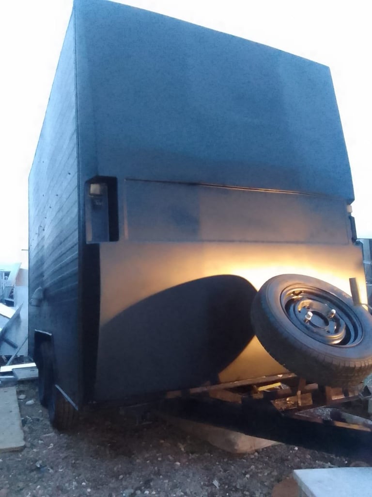 Catering trailers burger van mobile kitchen exhibition food 