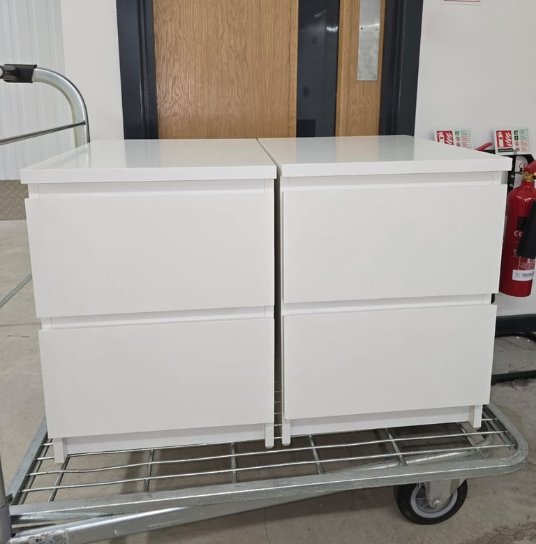 IKEA malm bedside drawer × 2